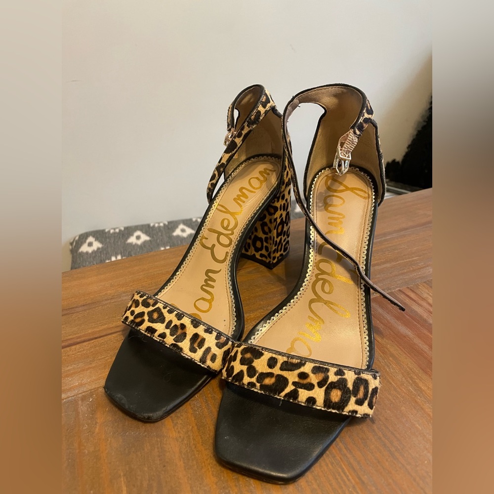 Sam Edelman Cheetah Heels